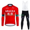 Maillot Cyclisme Hiver + Collant à Bretelles Arkea Bb Hotels 2024